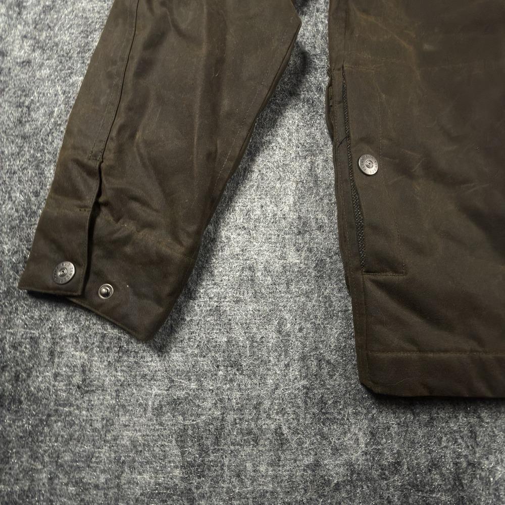 Flint and Tinder Waxed Field Jacket Mens XS NWT British Millerain Canvas Brown - Picture 14 of 15